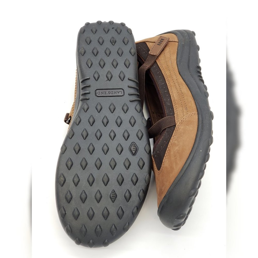Lands End Mary Jane Brown Shoes - Picture 3 of 6